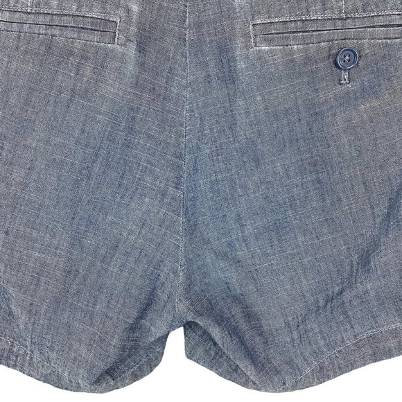J.Crew Factory Women's Casual Shorts Size 4‎ 100% Cotton BLue - Picture 6 of 6